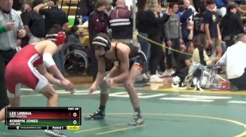 120 lbs Champ. Round 2 - Lee Urbina, PORT CLINTON vs Korbyn Jones, ASHLAND