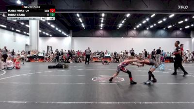 60 lbs Round 6 (8 Team) - Torah Craig, Tennessee Tyrants vs James Pinkston, GA United Blue