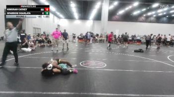130 lbs Round 3 - KiMorah Cathey, Hurricane Wrestling Academy vs Sparrow Sgarlata, Alpha Elite