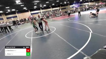 106 lbs Consi Of 32 #2 - Julian Santana, Silverback WC vs Lawrence Sina, FCA Wrestling HI