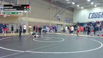 149 lbs Cons. Round 2 - Mason Culp, Clackamas Community College vs Orion Rhinehart, Evergreen State College