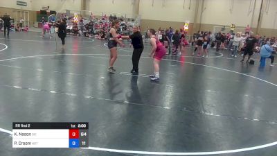 170 lbs Rr Rnd 2 - Karissa Nason, Die Hard Wrestling vs Petra Croom, Not Plain Jane's - Purple