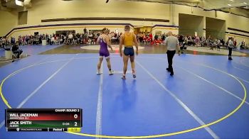 174 lbs Champ. Round 2 - Jack Smith, Albion vs Will Jackman, Augustana (IL)