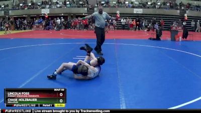 70 lbs Semifinal - Chase Holzbauer, Mollitium vs Lincoln Foss, Pursuit Wrestling Minnesota