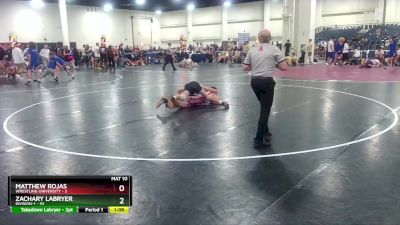 175 lbs Round 2 (6 Team) - Matthew Rojas, Wrestling University vs Zachary Labryer, Division-1