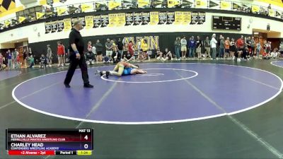 106 lbs Cons. Round 3 - Ethan Alvarez, Merrillville Pirates Wrestling Club vs Charley Head, Contenders Wrestling Academy