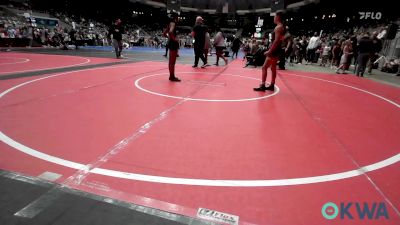 91 lbs Quarterfinal - Joely Hunt, Vian Wrestling Club vs Brooklyn Page, Bookert T Washing/Carver