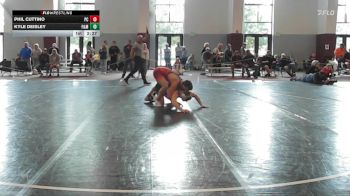 157 lbs Consi Of 16 #2 - Phil Cuttino, Presbyterian vs Kyle Deisley, Franklin & Marshall