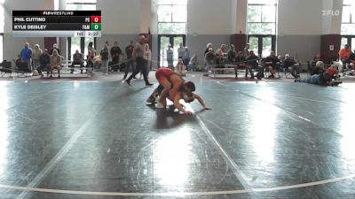 157 lbs Consi Of 16 #2 - Phil Cuttino, Presbyterian vs Kyle Deisley, Franklin & Marshall