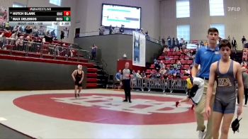 138 lbs Champ. Round 1 - Max DeLemos, Montgomery Bell Academy vs Hutch Blank, Grace Christian Academy - Franklin