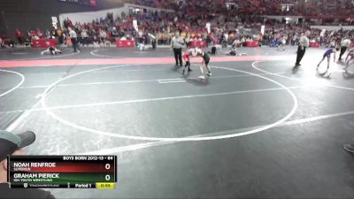 84 lbs Quarterfinal - Graham Pierick, IGH Youth Wrestling vs Noah Renfroe, Superior