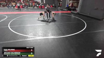 84 lbs Quarterfinal - Gus Helming, Tomah vs Brooks Halverson, Pec/Argyle Youth Wrestling