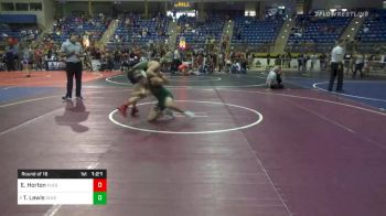 Prelims - Elijah Horton, Pueblo County Wrestling Club vs Trey Lewis, Governors