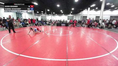 96 lbs Jaxon Kraemer, Texas vs Gabriel Schuchert, Pennsylvania Red