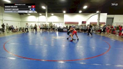 132 lbs Danan Nelson, Minnesota Blue vs Everett Zeitler, Wisconsin