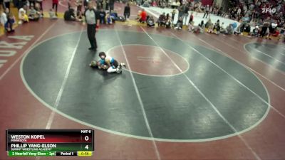 56 lbs Round 1 - Phillip Yang-Elson, Summit Wrestling Academy vs Weston Kopel, Minnesota