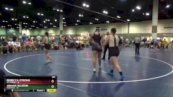 155 lbs Round 5 (6 Team) - Rebecca Strong, STL Green vs Ariana Ellison, Montana