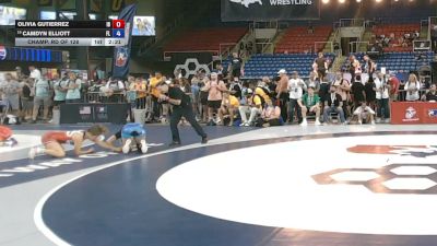 120 lbs Champ. Rd Of 128 - Olivia Gutierrez, Idaho vs Camdyn Elliott, Florida