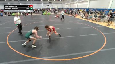 126 lbs Cons. Round 4 - Marlon Charley, BTW vs Jackson Brown, Unattached