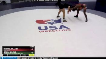 74 lbs Quarterfinal - Brian Galeno, Swamp Monsters Wrestling Club vs Galhiel Dillard, California