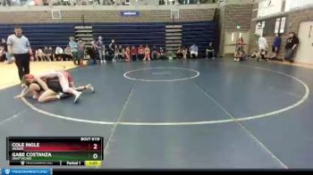 132 lbs Semifinal - Cole Ingle, Weiser vs Gabe Costanza, Unattached