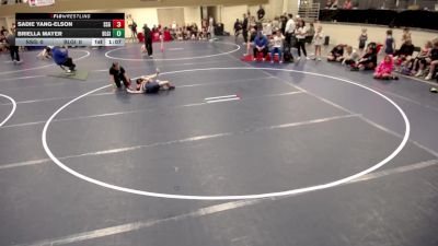 Girls K-8 - 76 Briella Mayer, Blaine-Girls vs Sadie Yang-Elson, Stillwater/Simley-Girls