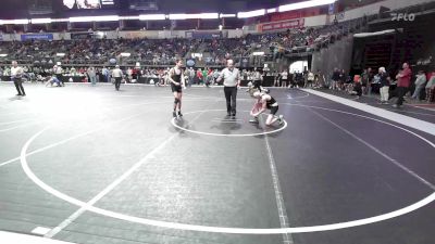 106 lbs Consi Of 8 #2 - Bryson Dubes, Centralia Panthers vs Cale Martin, MoWest Championship Wrestling
