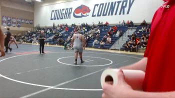 285 lbs Cons. Round 2 - Julian Ortiz, Linfield University vs Tyler Harris, Simon Fraser (B.C.)