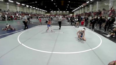 88 lbs Consi Of 4 - Allie Goodman, Payson Club Wrestling vs Kalia Cordova, Arizona Heat