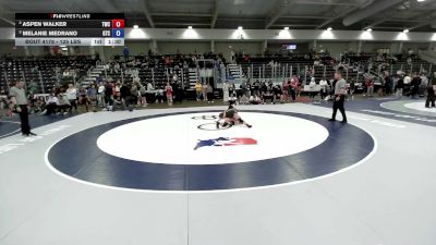 125 lbs Semis - Melanie Medrano, G1 Training Center vs Aspen Walker, Trailblazer Wrestling Club