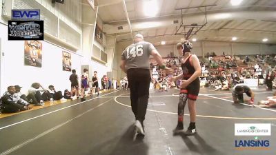 80 lbs Semifinal - Jesse Voss, Skiatook Youth Wrestling vs Jaxon Roller, Raw Wrestling Club