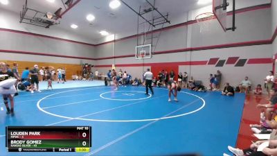 165 lbs Round 1 (6 Team) - Louden Park, MPWC vs Brody Gomez, Kansas Silver