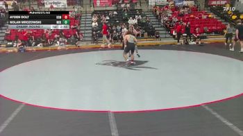 157 lbs Champ. Round 1 - Ayden Dolt, Central Missouri vs Nolan Mrozowski, McKendree