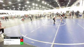70 lbs Semifinal - Max Jaramillo, Manu WC vs Giovanni Jinzo, Dog Pound WC