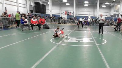 52 lbs Round Of 32 - Vincenzo Petropoulos, Tewksbury vs Cooper Poulin, Maine Hammahs