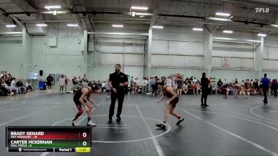 96 lbs Round 6 (8 Team) - Brady Genard, Mat Assassins vs Carter McKernan, Full Circle