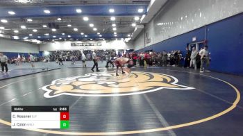 184 lbs Round Of 16 - Charlie Rossner, St. John Fisher vs Joe Colon, Wesleyan