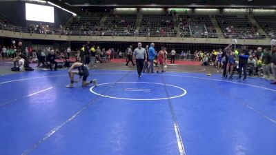 105 lbs Quarterfinal - Lucas Miller, Franklinville vs Van Ferguson, Spring Grove