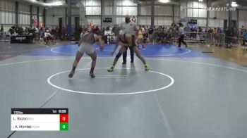 132 lbs Consolation - Luis Bazan, Bolingbrook vs Anthony Montez, Young Guns