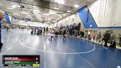 96 lbs Cons. Round 2 - Jackson Dahle, Agon Academy vs Jakobe Sears, Fremont Wrestling Club