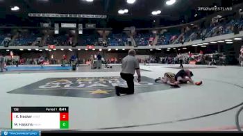 138 lbs Champ. Round 1 - Kaiden Hacker, Washington vs Maximus Haskins, Hononegah