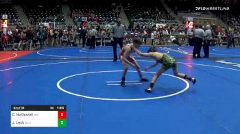 88 lbs Quarterfinal - Collin McDowell, Awa vs Johnny Leck, South Central Punishers