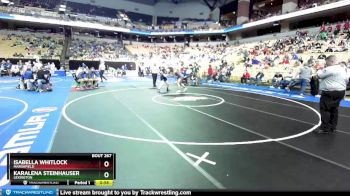 170 Class 1 lbs Cons. Round 1 - Isabella Whitlock, Marshfield vs Karalena Steinhauser, Lexington