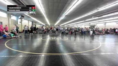 220 lbs Semifinal - Caleb Schmeck, Leesport vs Edward Hahn, Pittsford