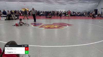 70 lbs Consi Of 4 - Savino DeJuliis, Monongahela vs Coyle Heggins, York