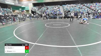 144 lbs Consi Of 32 #2 - Wallace Stooks, Prescott vs Logan Shaver, Meridian