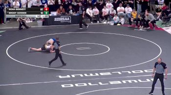 Semifinal - Noah Bennett, Mitchell vs Brody Gossen, West Central