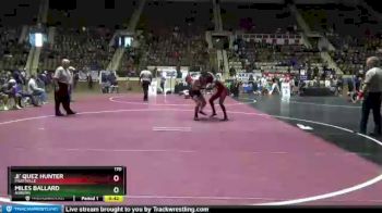 170 lbs Cons. Round 3 - Miles Ballard, Auburn vs Ji` Quez Hunter, Prattville