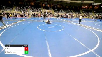 80 lbs Rr Rnd 2 - Noah Back, R.A.W. vs Eli Shaffer, R.A.W.