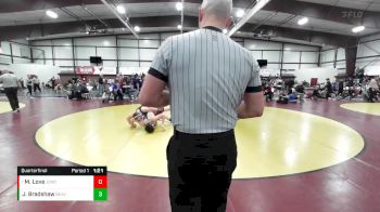 150 lbs Quarterfinal - Myka Love, Jordan vs Jex Bradshaw, Beaver